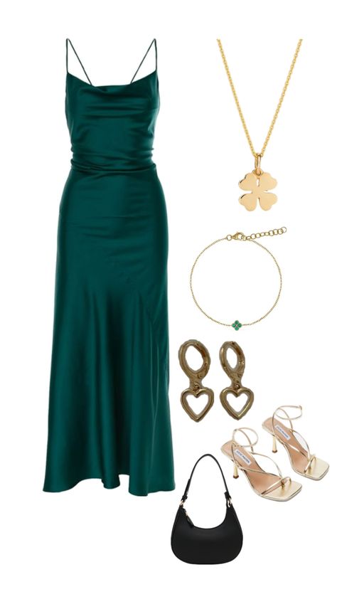 Dark Teal Outfit, Teal Outfit Ideas, Teal Outfit, Teal Outfits, Turquoise Dress, Dark Turquoise, Bluish Green, Beautiful Style, Dark Teal