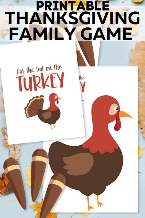 Thanksgiving game, Pin The Feather, where each player tries to pin the feather on the turkey. Thanksgiving Pin The Tail On The Turkey, Pin Feather On Turkey, Pin The Feather On The Turkey Game, Pin The Tail On The Turkey Printable, Pin The Turkey Game, Kindergarten Thanksgiving Games, Pin The Feather On The Turkey, Pin The Tail On The Turkey, Preschool Thanksgiving Games