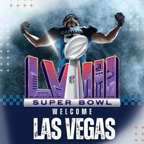 Planning for Super Bowl LVIII? Find the Location, Game, and Events in Las Vegas. Super Bowl 2024 Logo, Happy Super Bowl Sunday, Allegiant Stadium, Fever Pitch, Nfl Fan, Halftime Show, Nfl Playoffs, Super Bowl Sunday, The Underdogs