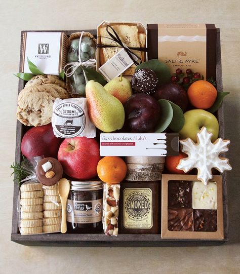 Featured on The Pursuitist.com: "Gourmet Gift Crates from Winston Flowers: An Ultra Luxurious Last Minute Gift". Theme Baskets, Winston Flowers, Personalized Gift Baskets, Gift Crates, Corporate Gift Baskets, Personalised Gifts Diy, Spa Gift Basket, Food Basket, Staff Gifts