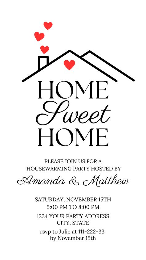 House Invitation Card Design, House Warming Invitations Template, New Home Party, Housewarming Invitations, Housewarming Invitation Templates, Housewarming Invitation, Housewarming Party Invitations, Baby Photo Frames, Small House Front Design