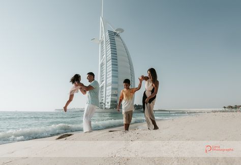 Dubai Family Photography, Dubai Family, Beach Photoshoot Family, Dubai Photoshoot, Manifest Board, Family Beach Session, Dubai Garden, Dubai Beach, Dubai Vacation