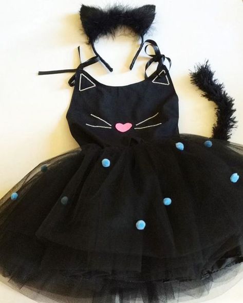 Kitten Birthday Party, Kitten Party, Cat Dress, Book Week Costume, Diy Kostüm, Baby Dress Design, Dresses Kids Girl, Halloween Kids