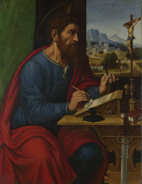 Paul The Apostle, Catholic Books, Catholic Images, San Pablo, Stock Art, The Saint, Catholic Art, Caravaggio, Patron Saints