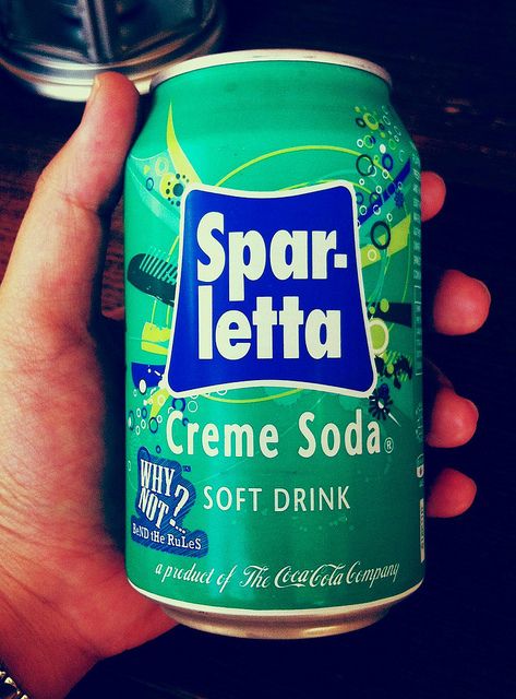 Spar-letta creme soda: it's so smooth!- every mokalaka's favourite mmmmm! Steri Stumpie, Creme Soda, Espresso Pot, Fanta Can, Cream Soda, Soft Drinks, Custom Engagement Ring, Coca Cola, Beverage Can