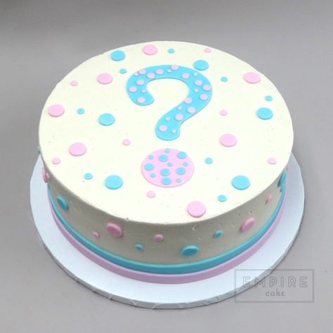 Question Mark Gender Reveal Question Mark Cake Gender Reveal, Gender Reveal Cake Question Mark, Gender Reveal Cake Ideas Simple, Simple Gender Reveal Cake, Baby Shower Gender Reveal Cake, Gender Reveal Dessert, Baby Reveal Cakes, Baby Shower Cake Designs, Gender Reveal Party Games