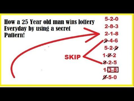 How a 25 Year old man wins lottery Everyday by using a secret Pattern - YouTube Kerala Lottery Winning Tricks, How To Win The Lottery, Picking Lottery Numbers, Pick 3 Lottery, Daily Lottery Numbers, Win Lotto, Winning Powerball, Win Lottery, Number Tricks