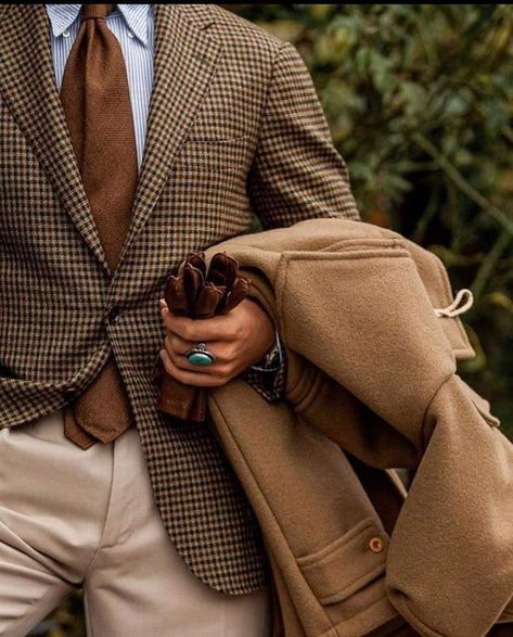 Tweed Jacket Outfit, Mens Dress Hats, Classy Outfits Men, Gents Fashion, Mens Casual Dress Outfits, Glen Plaid, Duffle Coat, Mens Fashion Suits, Men Fashion Casual Outfits