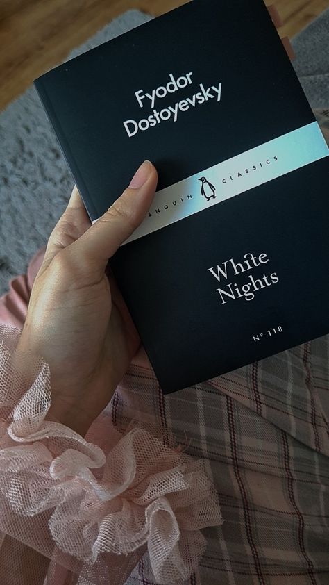 White Nights Book Aesthetic, Fyodor Dostoyevsky Books Aesthetic, White Nights Book, Fyodor Dostoyevsky Books, Dostoyevsky Books, Guess Book, Little Dorrit, Classical Literature, White Nights