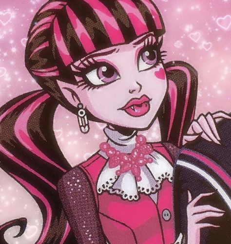 Monster High, Pink Hair, A Girl, Purple, Hair, Pink, Black