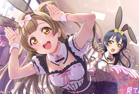 Kotori Minami Card, Kotori X Umi, Love Live Cards, Kotori Love Live, Umi Love Live, Umi Sonoda, Kotori Minami, Twitter Layout, Twitter Layouts