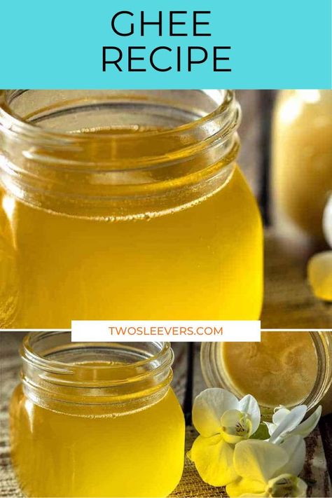 What Is Ghee, Homemade Ghee, Lacto Vegetarian, Ghee Recipe, Making Ghee, Desi Ghee, Butter Honey, Flavored Butter, 20 Minute Recipes