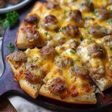 Sausage Gravy Breakfast Pizza – Naomi's Recipes Biscuit And Sausage Gravy Breakfast Pizza, Biscuits And Gravy Breakfast Pizza, Biscuits And Sausage Gravy Breakfast Pizza, Sausage Gravy Pizza, Traditional American Breakfast, Sausage Gravy Breakfast Pizza, Sausage Gravy Breakfast, Cheesecake Crescent Rolls, Pepperoni Dip