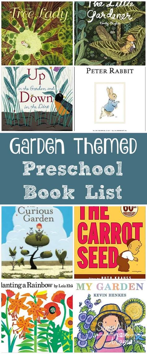 Garden Unit, Preschool Garden, Garden Activities, Summer Preschool, Spring Preschool, Creative Curriculum, Preschool Books, Preschool Themes, Preschool Curriculum