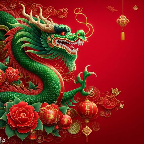 Chinese Horoscope 2024 - Year of the Dragon Chinese New Year 2024 Dragon Wallpaper, Chinese Horoscope 2024, Year Of The Wood Dragon 2024, Wood Dragon 2024, Year Of The Dragon Wallpaper, Happy Chinese New Year 2024 Dragon, Year Of The Dragon Art, Dragon New Year 2024, Year Of Dragon 2024