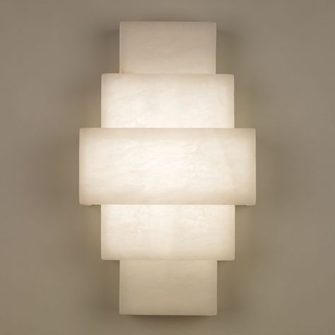 Drummond Alabaster Wall Light - Vaughan Designs Wall Scones Decor Ideas, Home Interior Lighting, Bookshelf Nightstand, Wall Scones, Wall Lamp Design, Semi Flush Lighting, Bella Vista, Brass Table Lamps, Wall Lamps