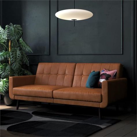 Comfortable Futon, Best Sleeper Sofa, Modern Futon, Leather Futon, Leather Sofa Living Room, Modern Sofa Bed, Leather Sofa Bed, Futon Sofa Bed, Table Sofa