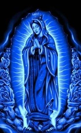 Angels In Heaven, Virgin Mary, Songs, Blue, White, Black