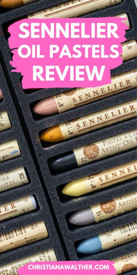 Sennelier Oil Pastels, Oil Pastel Colours, Soft Pastel Art, Royal Talens, Oil Pastel Paintings, Pastel Paintings, Chalk Pastels, Colorful Portrait, Best Oils