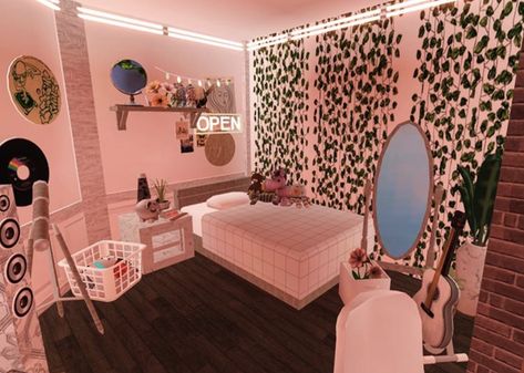 Bloxburg Bedroom Ideas Big Room, Blocburg Teen Bedroom Ideas, Bloxburg Cozy Bedroom Ideas, Bloxburg House Room Ideas Bedroom, Bloxbuger Room Ideas, Bloxburg Beedrom Ideas, Roblox Bloxburg Room Ideas Bedroom, Bloxburg Bedroom Ideas No Game Passes, Cute Bloxburg Room Ideas