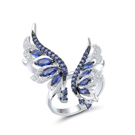 PRICES MAY VARY. ♥Gorgeous Style♥ Delicate gemstone angel wing ring is wonderful complements for you to attend party, wedding, dating and other occasions, will decorate you charming and gorgeous, stand out in the crowd and giving you a better wearing experience ♥Quality Material♥ Made of fine 925 sterling silver with metal plating added to enhance shine, durable and low irritation, safe and comfortable to wear for a long time, not easy to rust, simple and stylish, enhance your elegance every mom Wings Jewelry, Stone Angel, Wings Ring, Wing Ring, Angel Wing Ring, Angel Wings Jewelry, Wing Jewelry, Chic Rings, Silver Jewellery Sets