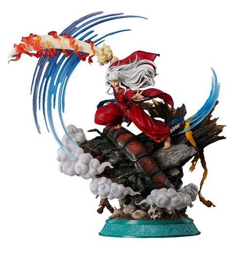 PRICES MAY VARY. This 1/6 scale statue captures the commanding look of Inuyasha having beaten the Centipede Yōkai, and the diorama base is majestically detailed The Inuyasha statue stands approximately 27.95" tall [Set Contents] Inuyasha Statue, Inuyasha Themed Diorama Base (1 pc), Sword of Tetsusaiga with Flaming Effect (1 pc), Wind Effect Parts (2 pcs), Necklace (1 pc) Only product with affixed official Bluefin label has been thoroughly tested for safety and meets all North American consumer p Wind Effect, Kawaii Makeup, Shōnen Manga, Anime Figurines, Japanese Animation, Inuyasha, Toy Figures, Anime Figures, Samurai Gear