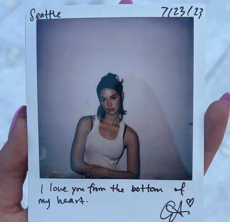 Gracie Abram’s Tattoos, Gracie Abrams Handwriting, Gracie Abrams Polaroid, Gracie Aesthetic, Polaroid Collection, Gracie Slaybrams, Gracie Core, I Loved You First, Good Riddance