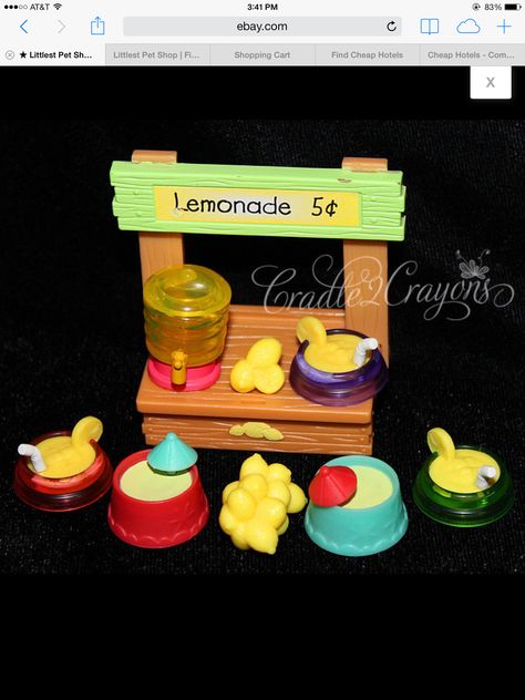 Lemonade 5.. Lps Food, Lps Toys For Sale, Lps Crafts, Lps Sets, 2000s Toys, Lps Accessories, Lps Popular, Baby Barbie, Lps Toys