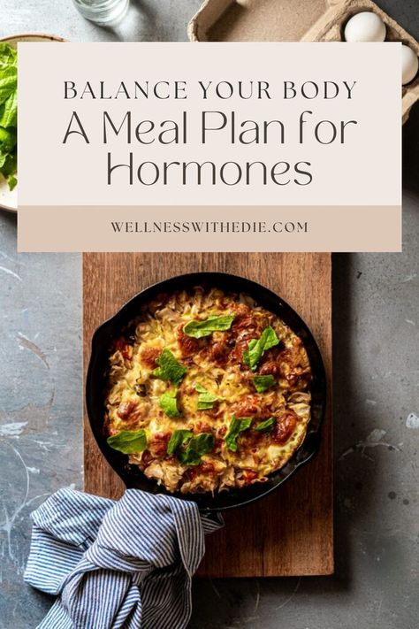 Cycle Meal Plan, Hormone Balancing Recipes, Hormone Nutrition, Cycling Food, Balanced Hormones, Hormone Balancing Diet, Foods To Balance Hormones, Nutrition Consultant, Healthy Hormones