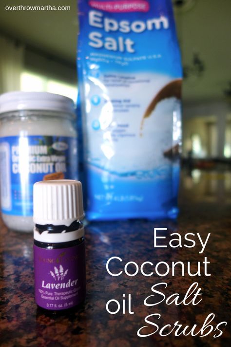 Salt scrubs are such an easy DIY gift for holidays and I love coconut oil #mothersdaygift #DIY #saltscrub Homemade Salt Scrub, Swing Tattoo, Lavender Salt, Diy Beauty Gifts, Coconut Oil Scrub, Salt Scrubs, Diy Body Scrub, Diy Scrub, Young Living Oils