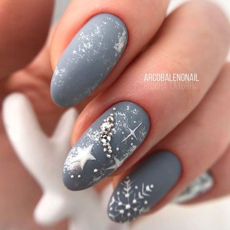 Winter Nails Designs, Cute Winter Nails, Classy Nail Art, Gel Nail Art Designs, Winter Mood, Nail Colors Winter, Christmas Gel Nails, Winter Nail Designs, Short Acrylic Nails Designs