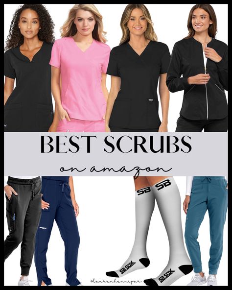 Nurse Amazon Finds, Fuzzy Socks Gift, Nursing Scrubs Outfits, Nursing Outfit, Nurse Outfit Scrubs, Figs Scrubs, Nurse Aesthetic, Nursing Accessories, Scrubs Outfit