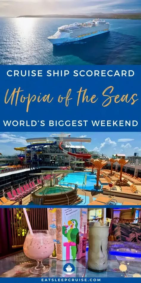 Our Royal Caribbean Utopia of the Seas Cruise Ship Review Royal Caribbean Utopia Of The Seas, Utopia Of The Seas Royal Caribbean, Utopia Of The Seas, Cruise Royal Caribbean, Cruise Norwegian, Ship Sailing, Royal Caribbean International, Cruise Excursions, Msc Cruises