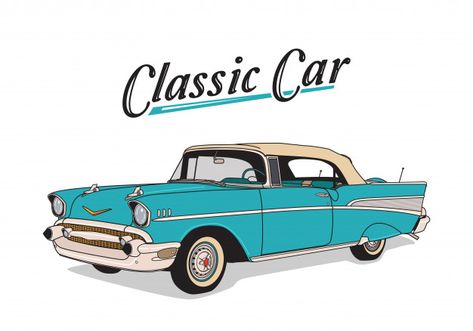 Hand drawn classic car Premium Vector | Premium Vector #Freepik #vector #poster #vintage #car #hand Classic Car Drawing Vintage, Classic Cars Poster, Classic Cars Drawing, Vintage Car Cartoon, Vintage Cars Drawing, Vintage Car Drawing, Classic Car Drawing, Vintage Car Art, Classic Car Photoshoot