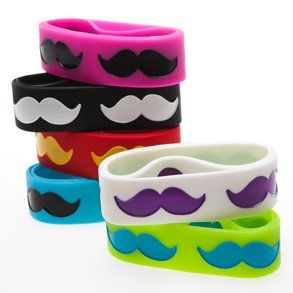 Kids Prizes, Scene Accessories, Mustache Party, Scene Outfits, Scene Fashion, Scene Kids, Rubber Bracelets, Moustaches, Dress Up Costumes