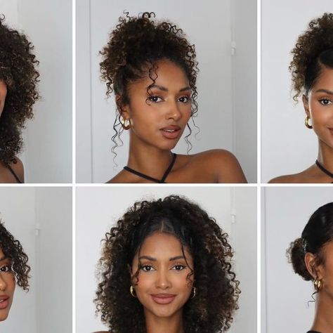 𝐌𝐚𝐭𝐲. on Instagram: "Curly Hairstyles ideas for a Date night ✨ . . . . . . . . #curlyhairstyles#hairstyleideas #curlscurlscurls #curlynaturalhair #curlyhair #hair #naturalhair #curls #curly #curlyhairstyles #curlygirl #hairstyles #hairstyle#explore #naturalhairstyles #tutorial #hairgoals #curlynatural #explorepage #curlygirlmethod #instagood #curlyhairdontcare" Night Out Curly Hair, Coily Updo Hairstyles, Black Curly Hair Wedding Styles, Curly Hairstyles Night Out, Curly Date Night Hair, Short Curly Updo Hairstyles Easy, Cute Hairstyles For Date Night, 3c Hairstyles Long, Curly Hair Going Out Styles