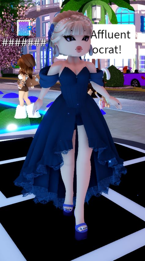 Royale Outfits, Animale Crossing, Aesthetic Roblox Royale High Outfits, Royale High, Roblox Roblox, Dress Up, Pins, Blue, Quick Saves