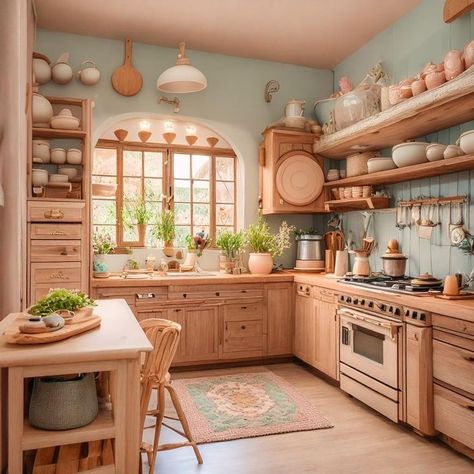 Boho kitchen decor