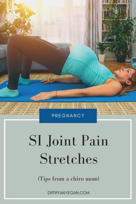 Easy SI joint pain pregnancy stretches that can bring you the much-needed relief you deserve. These stretches are safe, gentle, and specifically designed to target the pain and discomfort in the SI joint area. Sacroiliac Pain, Pregnancy Stretches, The Si, Prenatal Yoga, Joints Pain Relief, Pregnancy Safe Products, Hip Pain, Foot Pain, Pregnancy Workout