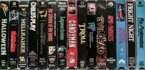 Real Horror, Re Animator, The Boogeyman, Vhs Tapes, Fright Night, Classic Horror, Scary Movies, Grunge Aesthetic, Horror Films