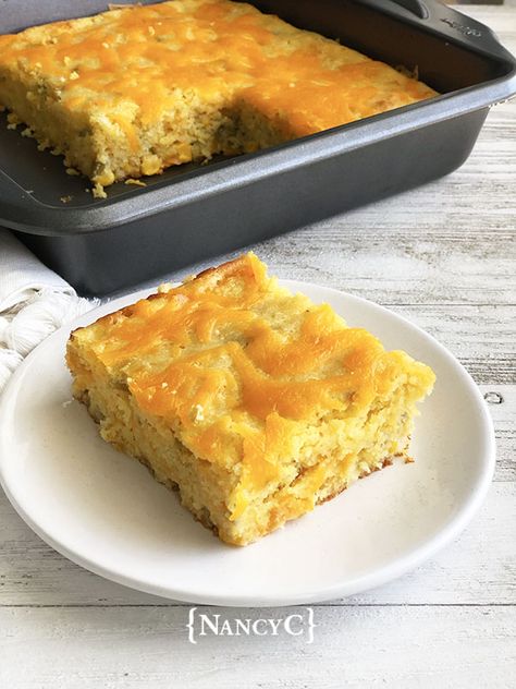 Soup And Cornbread, Green Chili Cornbread, Green Chile Cornbread, Cheesy Cornbread, Cornbread With Corn, Cheddar Cornbread, Chili And Cornbread, Jiffy Cornbread, Corn Muffin Mix