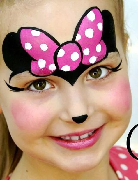 Disney Face Painting Ideas, Disney Face Paint Easy, Simple Face Painting Ideas For Kids, Disney Face Paint, Girl Face Paint, Face Painting Booth, Kids Face Painting Ideas, Kids Face Painting Easy, Disney Face Painting