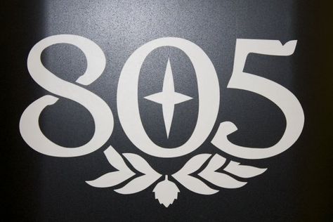 805 stickers from Firestone Brewery 805 Beer, Beer Pong Table Diy, Beer Stickers, Beer Merchandise, Frat Coolers, Beer Pong Tables, Beer Pong, Scroll Saw Patterns, Sticker Patches