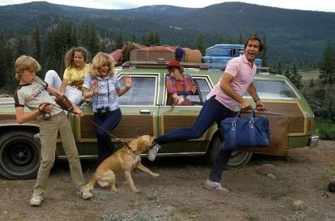 National Lampoon's Vacation - 1983 Road Trip Movie, Vacation Movie, National Lampoons Vacation, Road Trip Activities, Lindsey Buckingham, Woody Wagon, Vacation Quotes, Long Car Rides, Chevy Chase