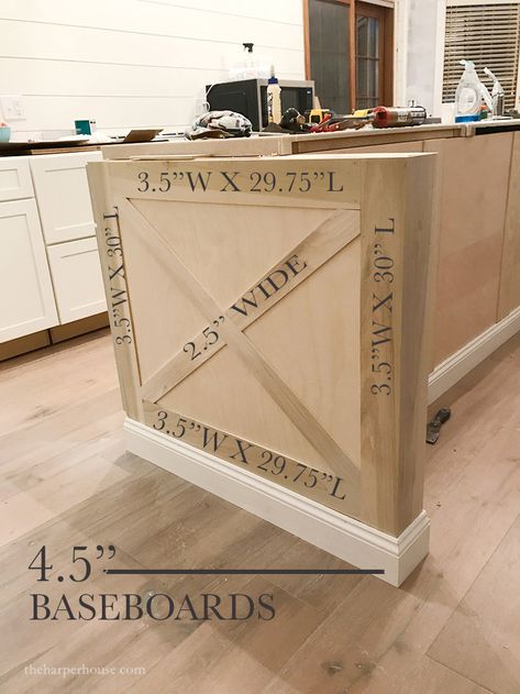 Kitchen Island Trim, Budget Friendly Kitchen Remodel, Kitchen Island Makeover, Kitchen Remodel Modern, Серая Кухня, Custom Kitchen Island, Modern Farmhouse Kitchen, Farmhouse Kitchen Island, Diy Kitchen Remodel