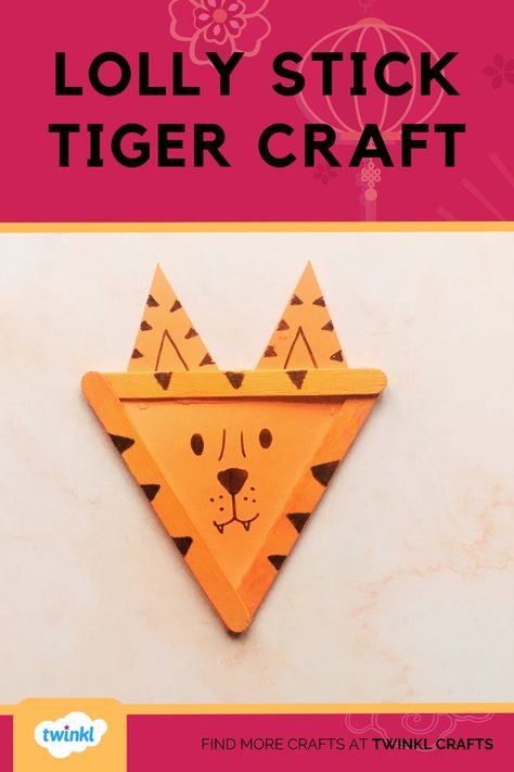 Tiger Craft, Tiger Crafts, Craft Activity, Tiger Face, Craft Club, Create And Craft, Craft Patterns, Art Activities, Printable Designs