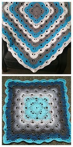 Crochet Virus Blanket Free Crochet Patterns Crochet Blanket Round, Crochet Blanket Stitch Pattern, Zig Zag Crochet, Crocheted Afghans, Granny Blanket, Baby Afghan Crochet Patterns, Crochet Throw Pattern, Crochet Baby Blanket Free Pattern, Crochet Motif Patterns