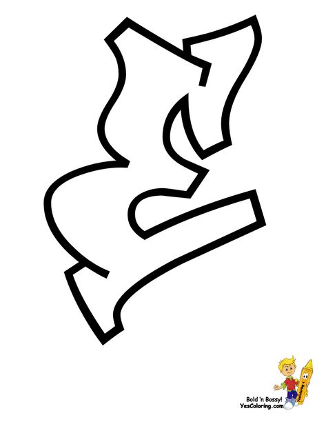 ABC_COLORING_E_coloringkidsboys.gif (928×1200) A In Graffiti Letter, Graffiti Lettering E, E Drawing, E In Graffiti, Graffiti Drawings, Cool Graffiti, Graffiti Lettering Alphabet, Word Drawings, Learn Letters