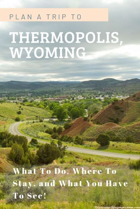 Plan your trip to Thermopolis, Wyoming so you can experience the hot springs for yourself. Learn about the best places to stay, eat, and visit while there.  #Wyoming #Thermopolis #FamilyTravel #Travel Thermopolis Wyoming Hot Springs, Thermopolis Wyoming, Riverton Wyoming, Wyoming Trip, Travel Montana, Travel Wyoming, Montana Trip, Wyoming Vacation, Yellowstone Trip