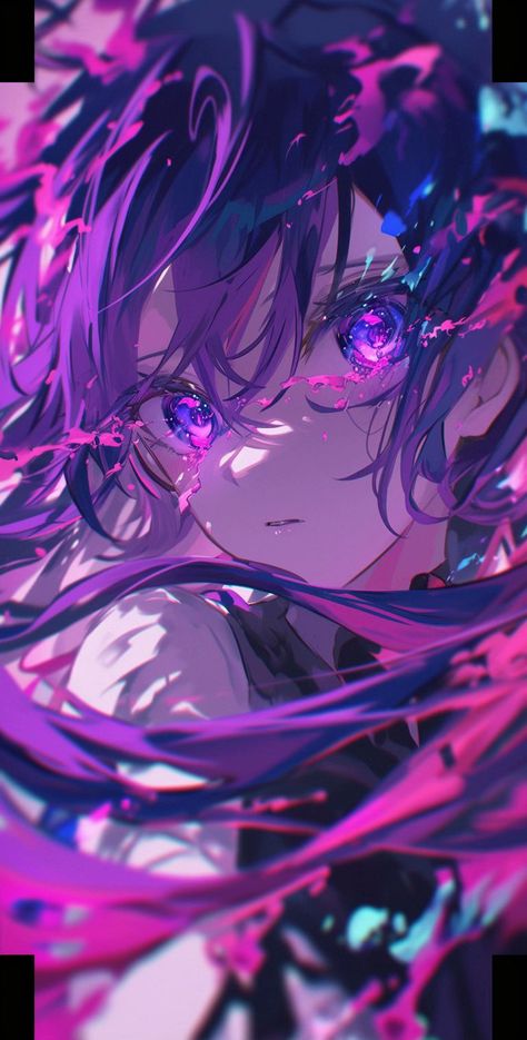 Purple Anime, Background Purple, Wallpapers Backgrounds, Pretty Wallpapers Backgrounds, Dnd Characters, Pretty Wallpapers, Wallpaper Backgrounds, Aesthetic Wallpapers, Anime Wallpaper